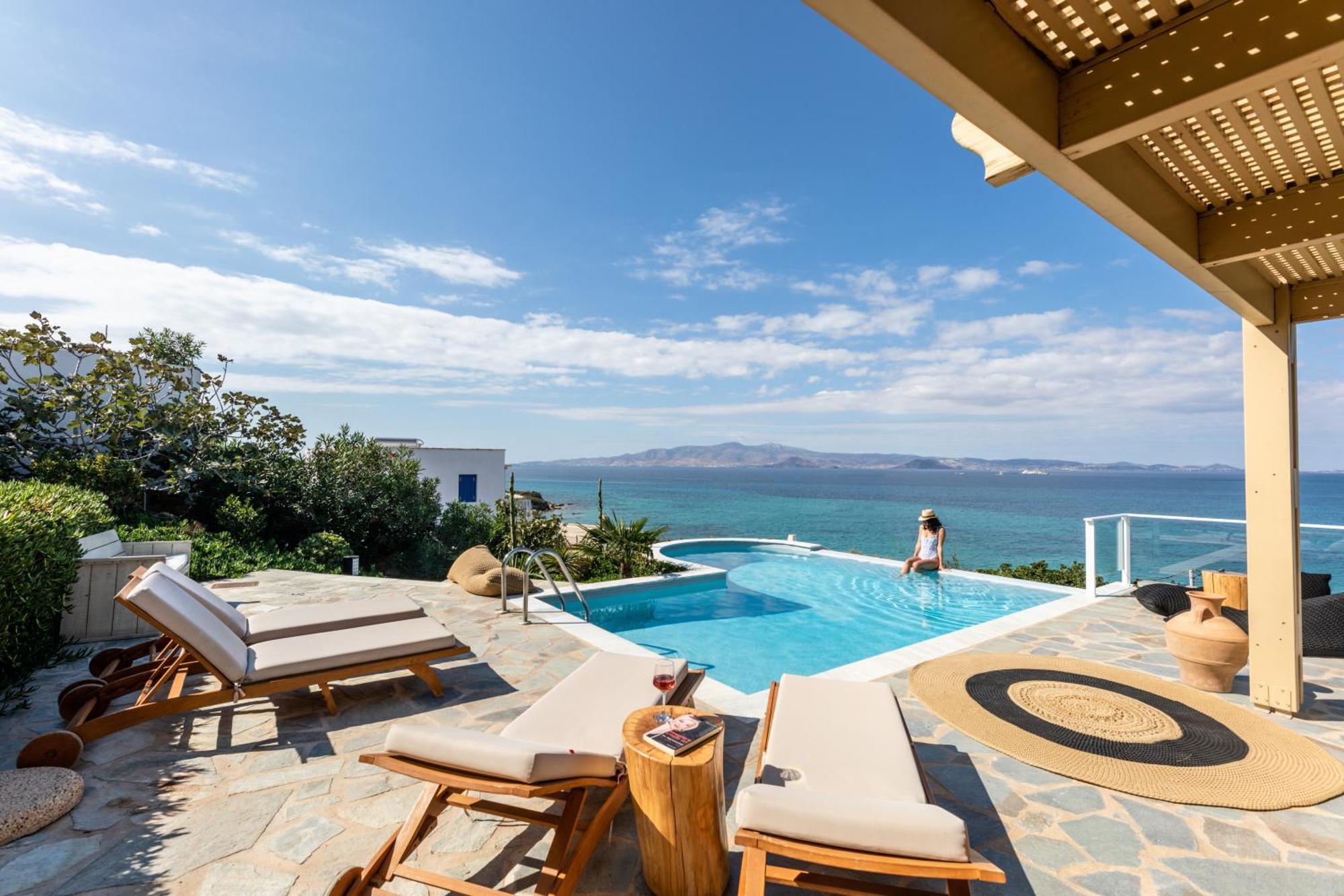 Villa Paradise In Naxos Plaka  Room photo